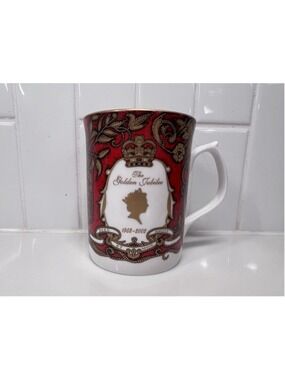 Historic Royal Palaces Queen Elizabeth II Golden Jubilee 2002 Mug/Tea Cup